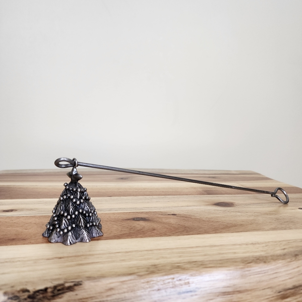 Pewter Christmas Tree Candle Snuffer